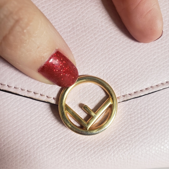 **SOLD** Authentic Pre-owned Fendi F-Is Continental Flap Wallet - Picture 9 of 16